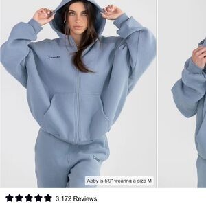 Comfit Women's Cozy Blue Hoodie